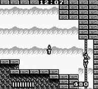 une photo d'Ã©cran de Castlevania - The Adventure sur Nintendo Game Boy